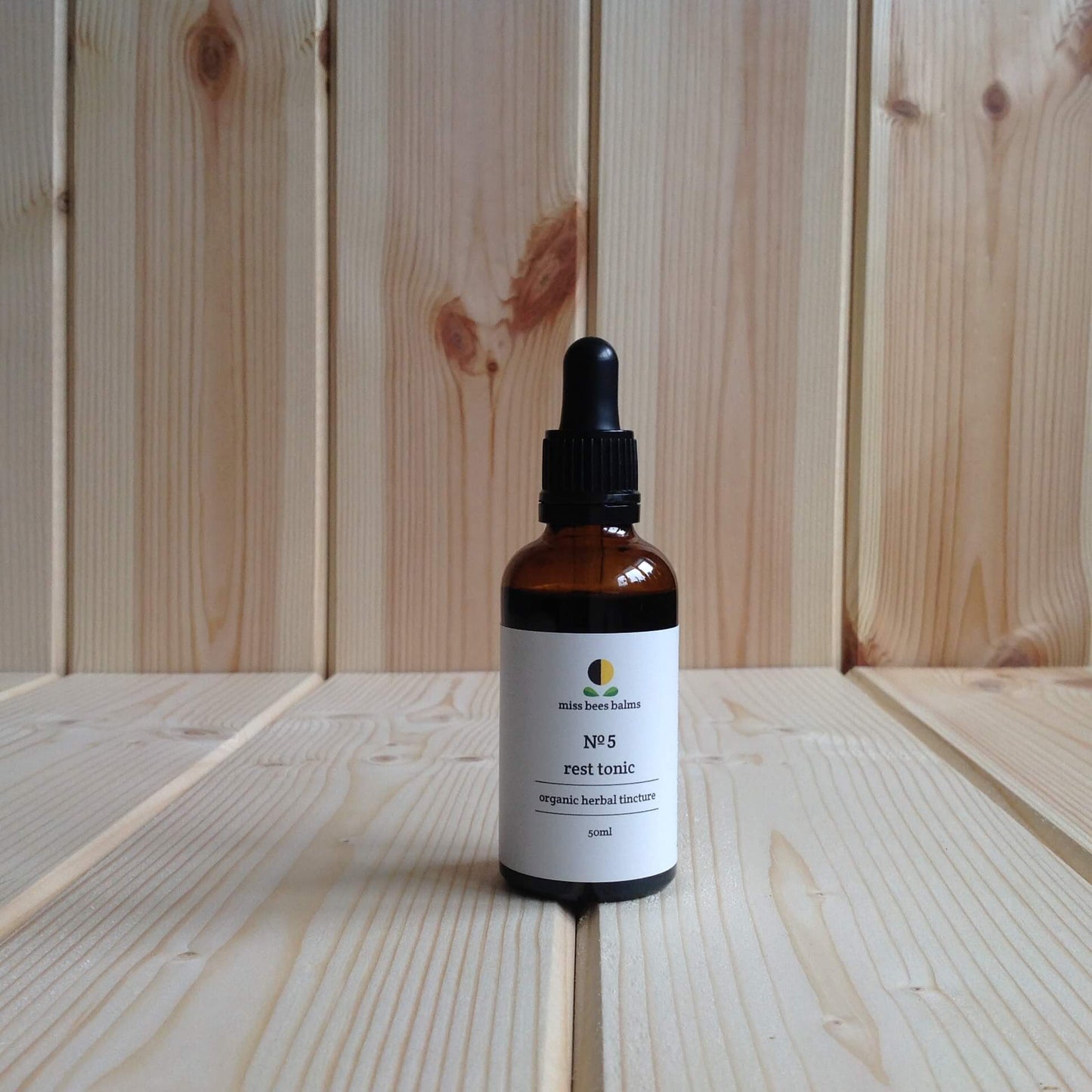 Wellbeing Rest Tonic - Organic Herbal Tincture homeware shops bristol gift shops bristol Miss Bees Balms