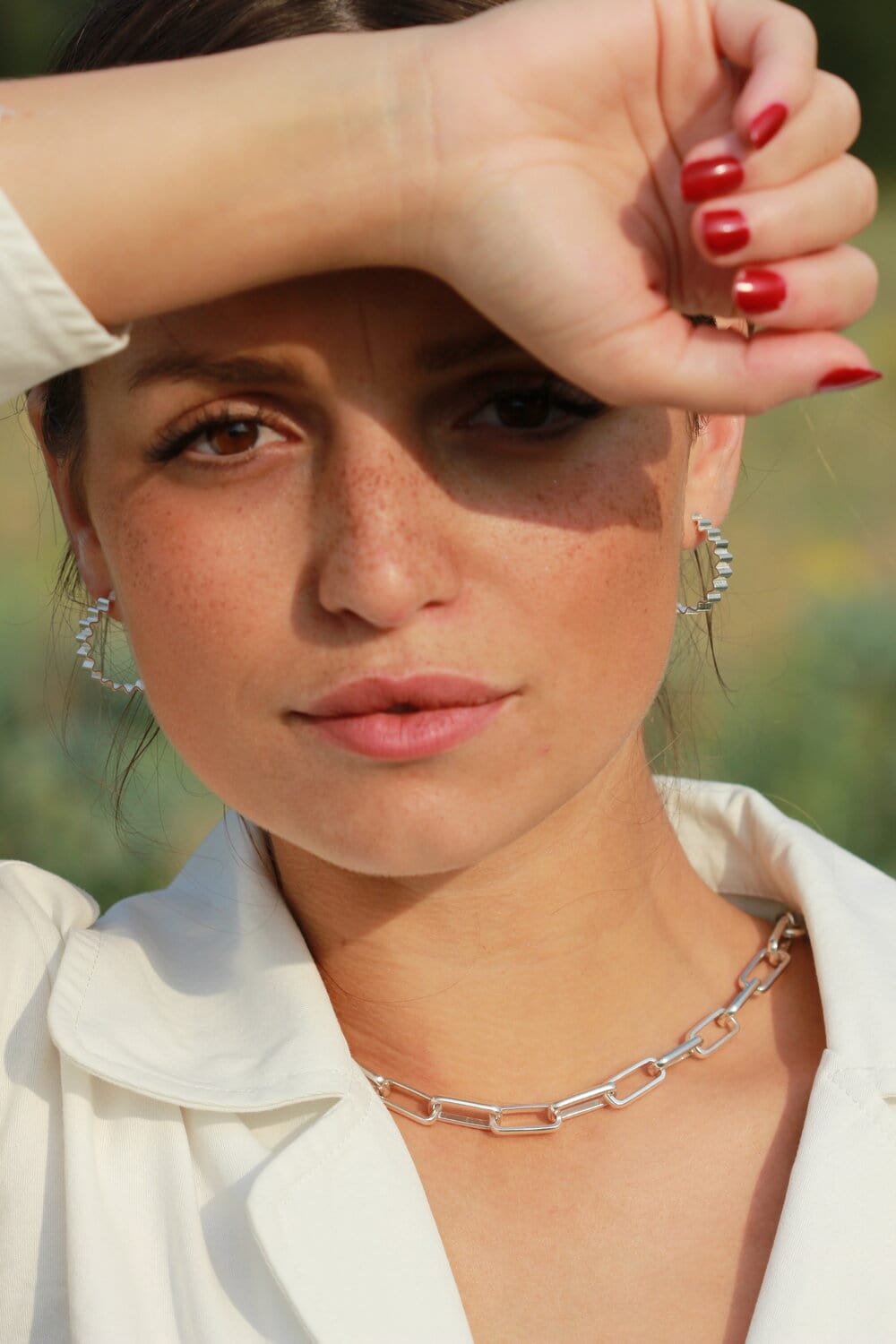 Earrings Ondulée Classic Hoops in Eco Silver or Gold homeware shops bristol gift shops bristol Olivia Taylor