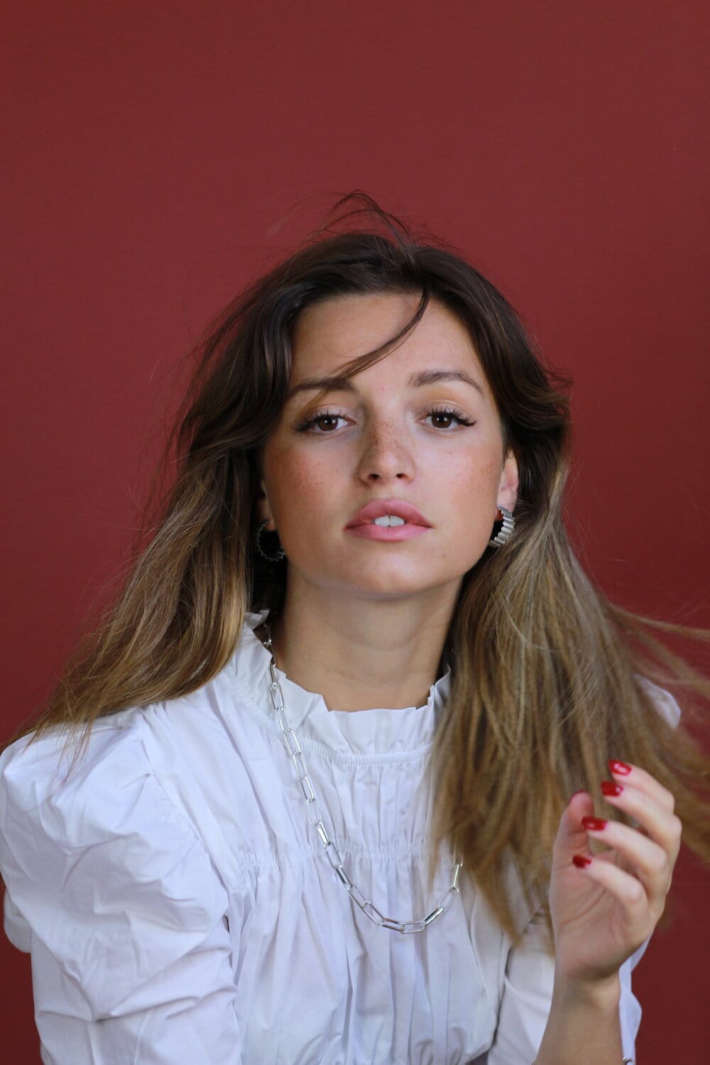 Earrings Ondulée Statement Hoops in Eco Silver or Gold homeware shops bristol gift shops bristol Olivia Taylor