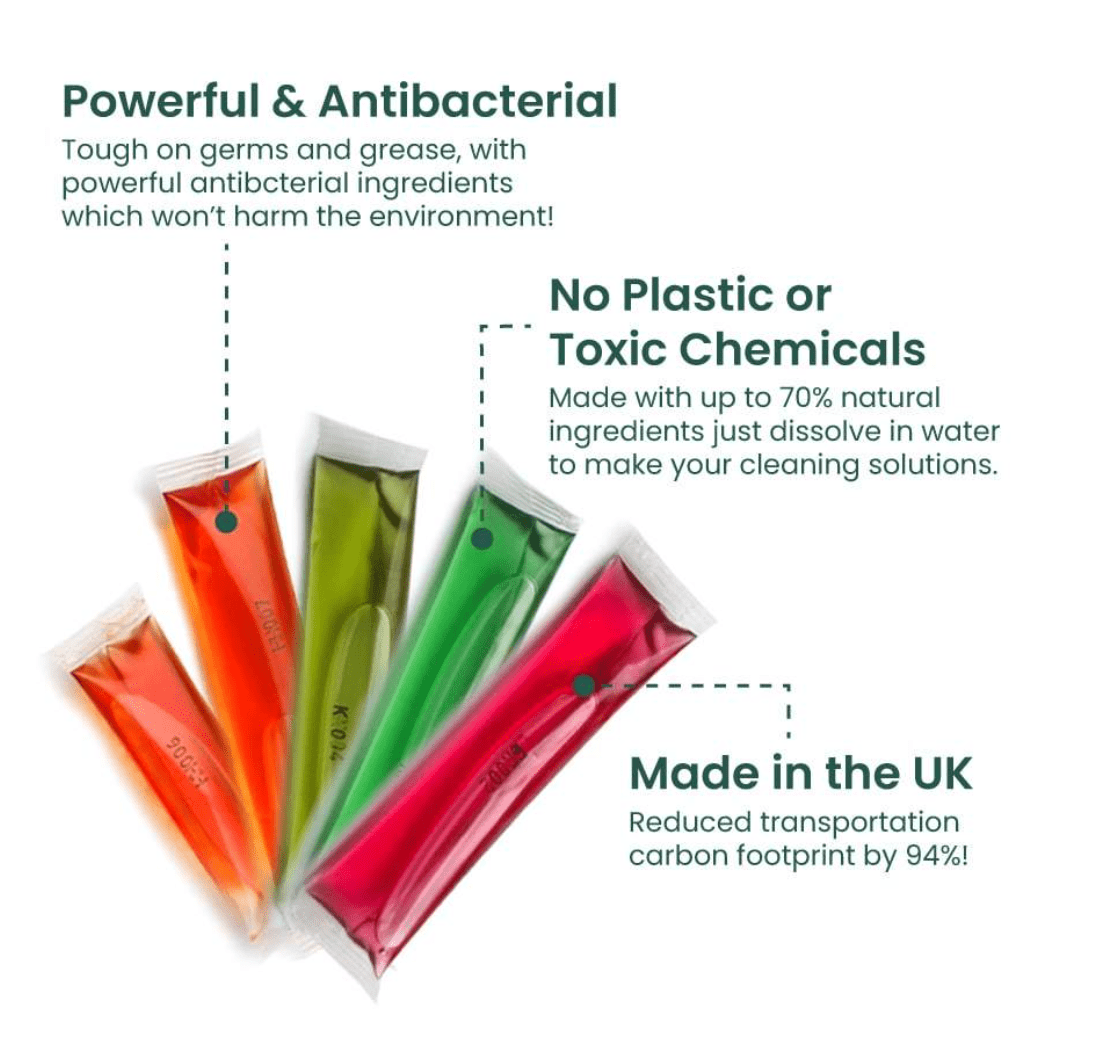 Eco Cleaning Products Glass & Steel Eco Cleaner Refill homeware shops bristol gift shops bristol Ecovibe