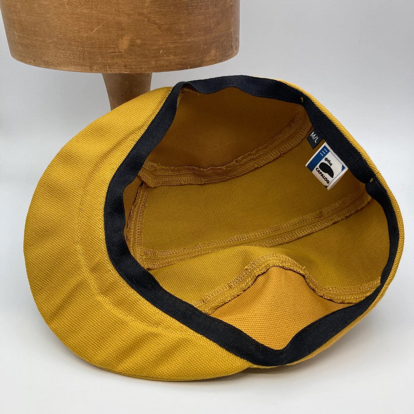Hats Mustard Panel Cap (various sizes and colours) homeware shops bristol gift shops bristol The Capalog