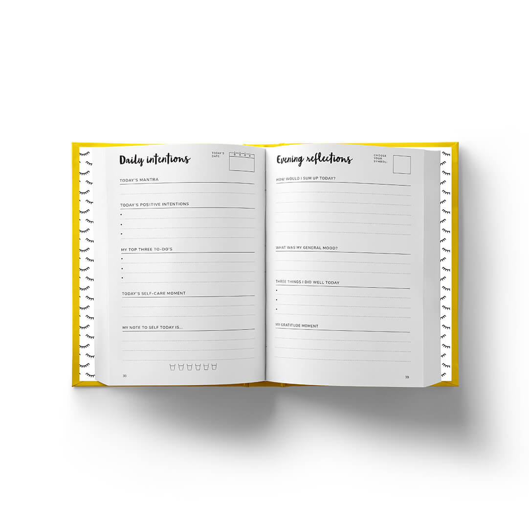 Notebook The Positive Planner homeware shops bristol gift shops bristol The Positive Planner