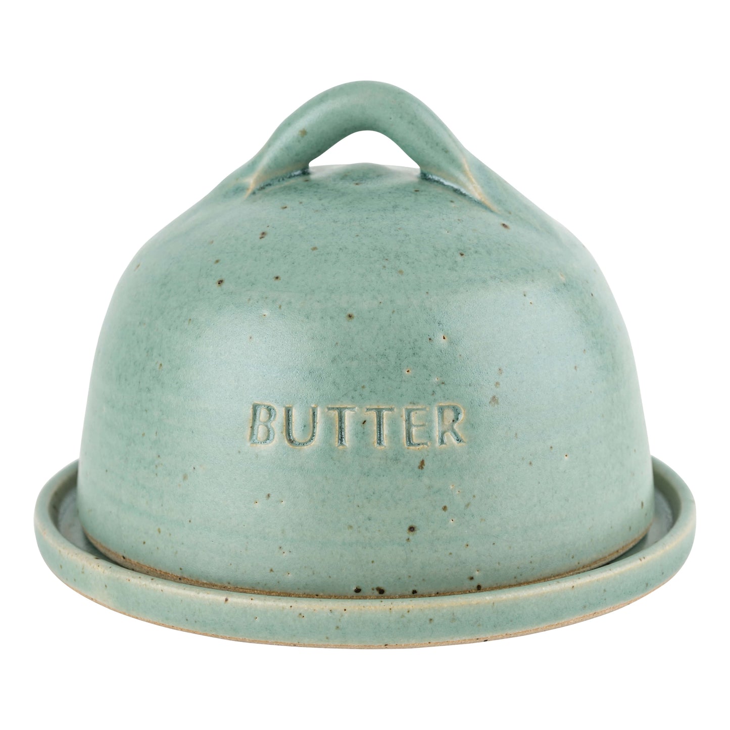 Ceramics Eucalyptus Ceramic Butter Dish (4 colour options) homeware shops bristol gift shops bristol The Village Pottery