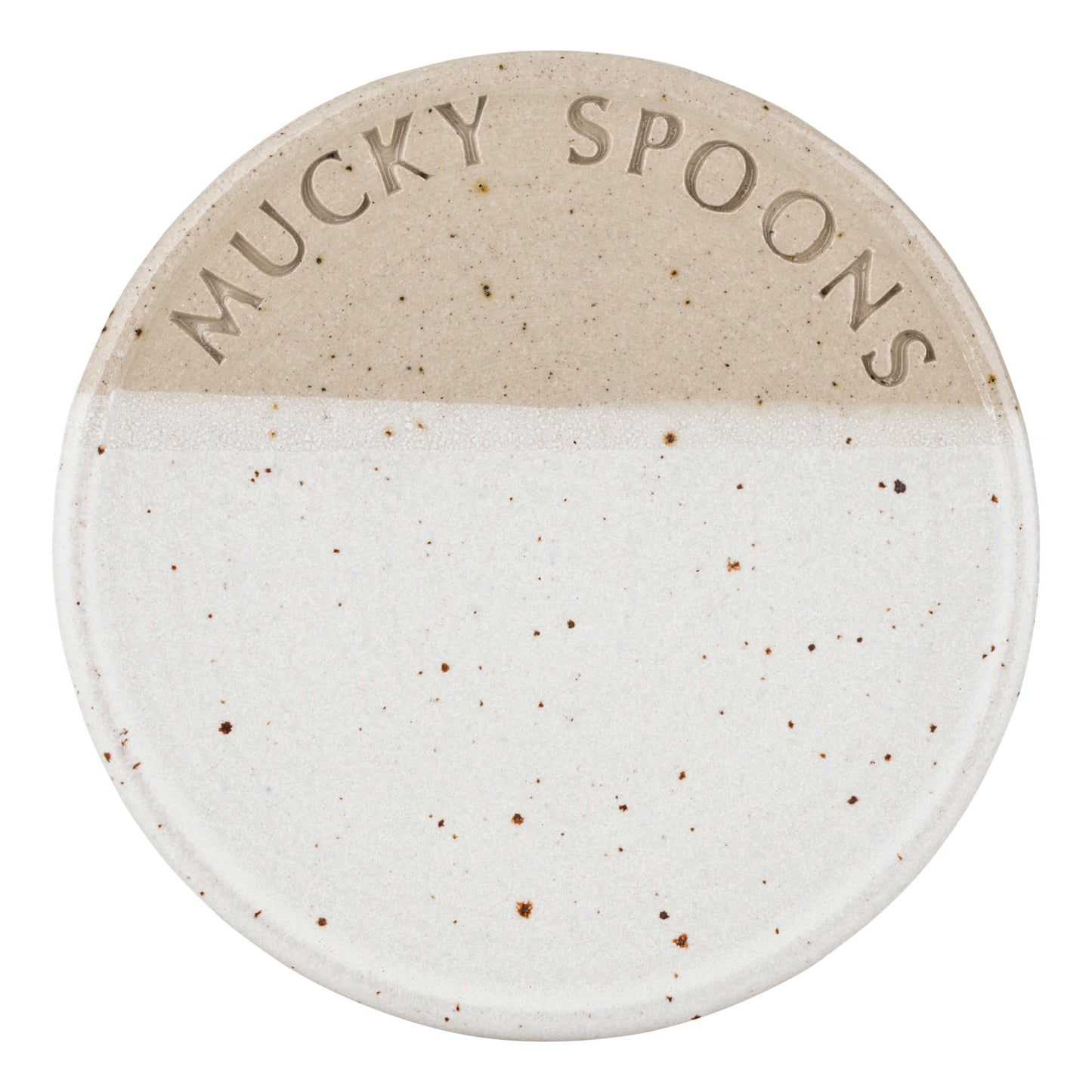 Ceramics Mucky Spoon Rest (4 colour options) homeware shops bristol gift shops bristol The Village Pottery