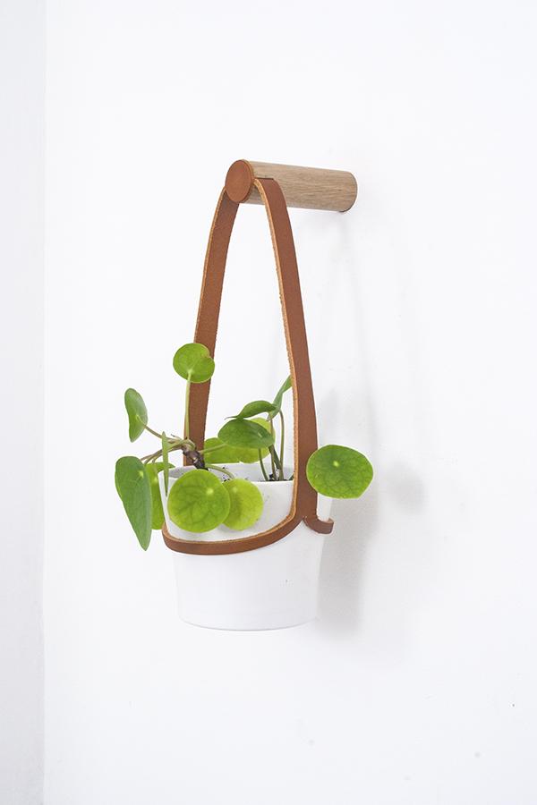Plant Hanger Peg Wall Hanger with Hanging Pot (various sizes and colours) homeware shops bristol gift shops bristol Wolfram Lohr