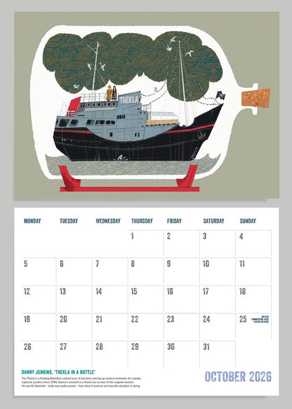 Bristol Calendar Bristol Impressions Calendar 2026 homeware shops bristol gift shops bristol Adrien Barclay