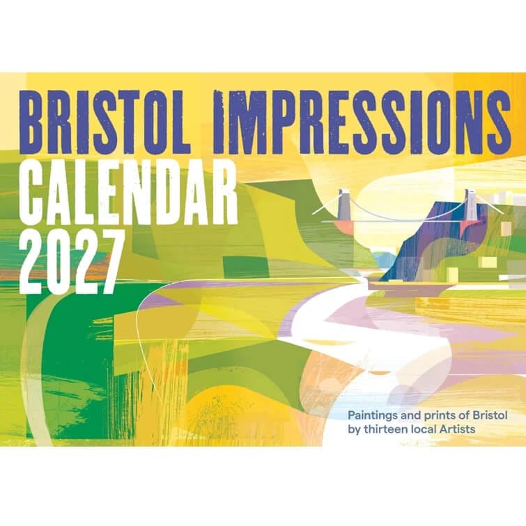 Bristol Calendar Bristol Impressions Calendar 2027 homeware shops bristol gift shops bristol Adrien Barclay