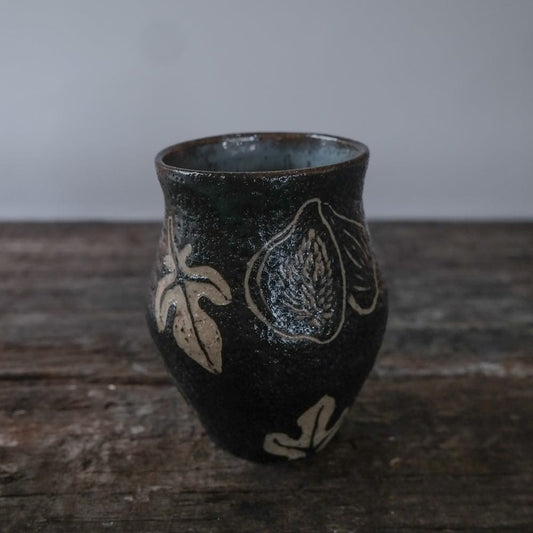 Ceramic Vase Carved and Textured Ceramic Vase (Various Styles) homeware shops bristol gift shops bristol AKF Ceramics