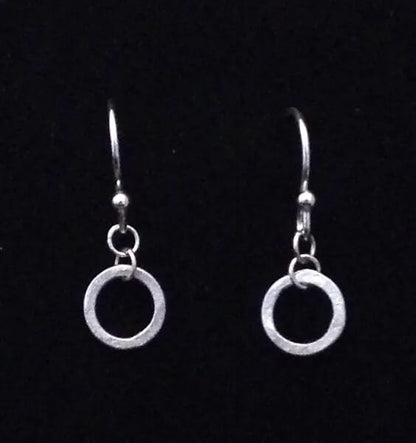 Amelia Stone Jewellery Earrings 'Knot' Dangle Earrings - Sterling Silver (various styles)