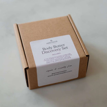 Body butter Body Butter Discovery Set- Set of 4 Body Butters homeware shops bristol gift shops bristol Ametrine Skin