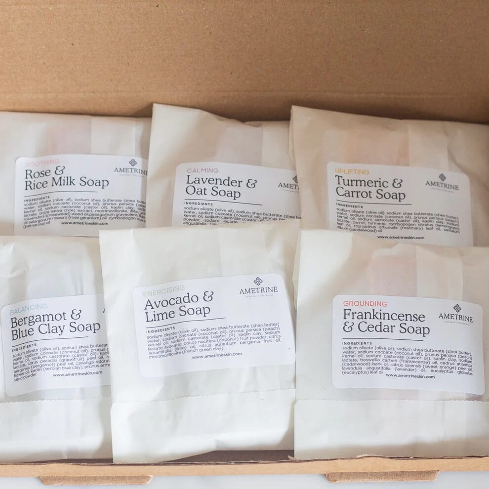 Soap Mini Travel Soaps - Various Scents homeware shops bristol gift shops bristol Ametrine Skin