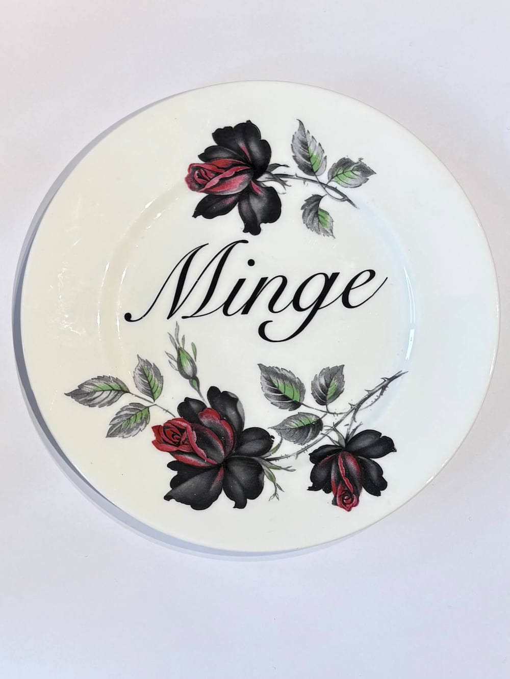 B Decorative Wall Plate - M*nge homeware shops bristol gift shops bristol Beau & Badger