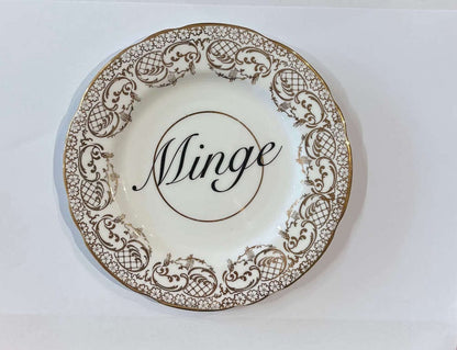 B Decorative Wall Plate - M*nge homeware shops bristol gift shops bristol Beau & Badger