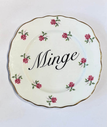 C Decorative Wall Plate - M*nge homeware shops bristol gift shops bristol Beau & Badger