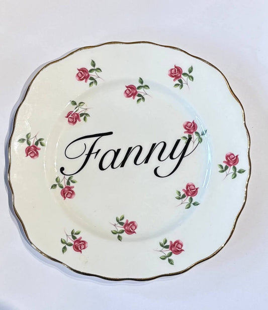 D Decorative Wall Plate - F*nny homeware shops bristol gift shops bristol Beau & Badger