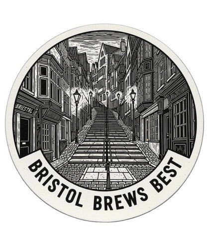 Bristol Prints Christmas Steps Bristol Brews Best Prints (Various Designs) homeware shops bristol gift shops bristol Bethan Lino Prints