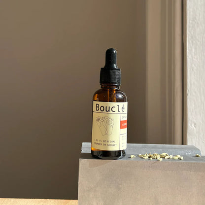 Organic Hair Oil Carrot seed & Mandarin Rind Hair Oil homeware shops bristol gift shops bristol Bouclé