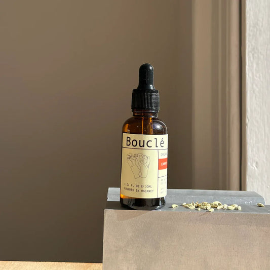 Organic Hair Oil Carrot seed & Mandarin Rind Hair Oil homeware shops bristol gift shops bristol Bouclé