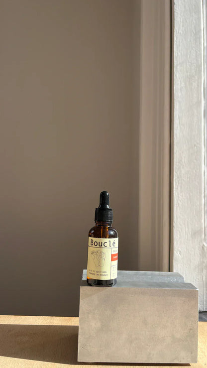 Organic Hair Oil Carrot seed & Mandarin Rind Hair Oil homeware shops bristol gift shops bristol Bouclé