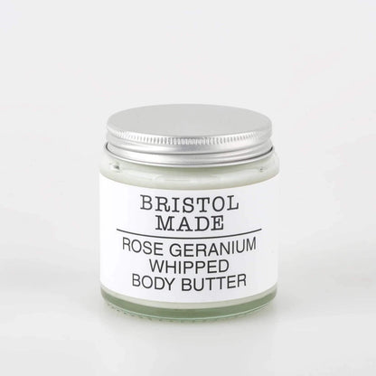 Body Cream Rose Geranium Whipped Body Butter homeware shops bristol gift shops bristol Bristol Made