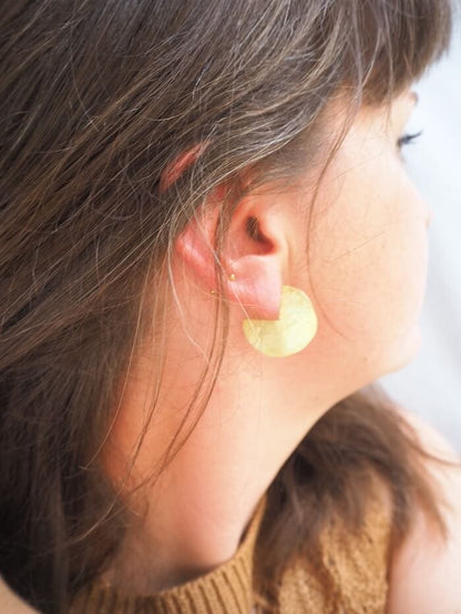 Handmade Earrings ANTIK 3/4 hoops homeware shops bristol gift shops bristol By Maraca