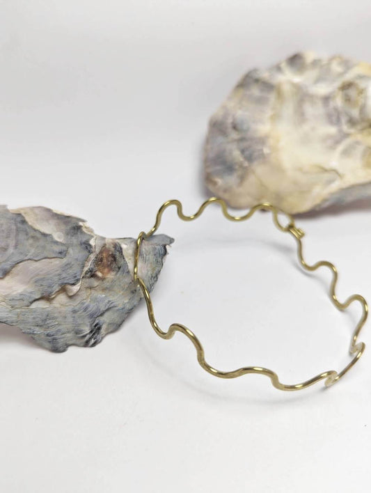 Wavy Bangle WAVY Bangle homeware shops bristol gift shops bristol By Maraca