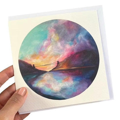 Greetings Card Greeting Card - Dreamy Clouds Greetings Cards of Bristol Illustrations (various designs) homeware shops bristol gift shops bristol Carla James