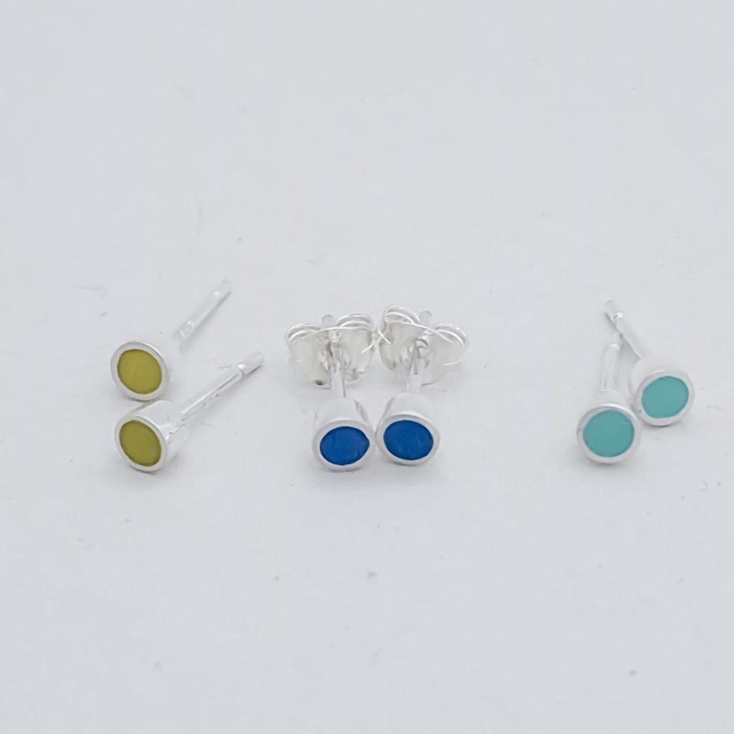 Earrings Tiny Colour Dot Stud Earrings - Various Colours homeware shops bristol gift shops bristol Clare Lloyd