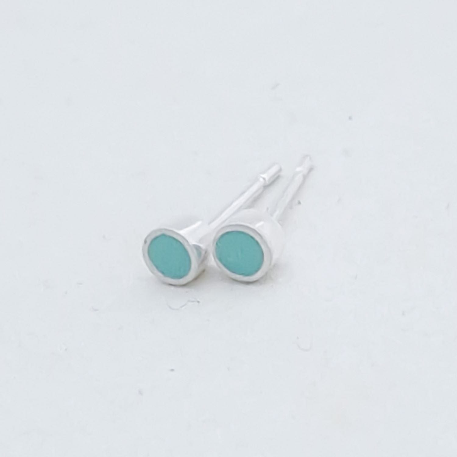 Earrings Tiny Colour Dot Stud Earrings - Various Colours homeware shops bristol gift shops bristol Clare Lloyd