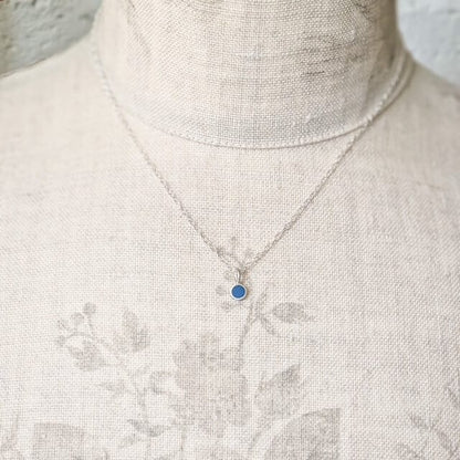 Jewellery Little Dot Pendant - Various Colours 16" Silver Chain homeware shops bristol gift shops bristol Clare Lloyd