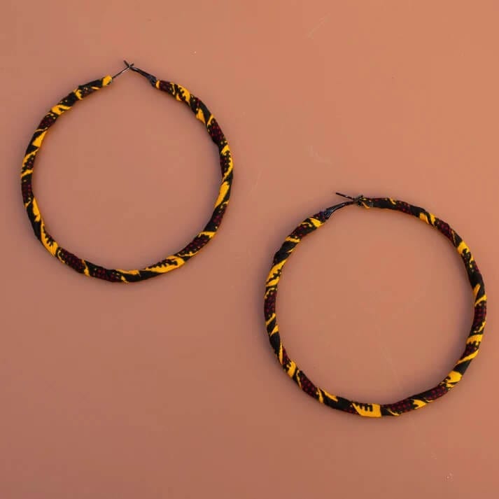 Earrings Large Vero - Hoop Earrings (two sizes) homeware shops bristol gift shops bristol Cultureville