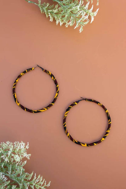 Earrings Small Vero - Hoop Earrings (two sizes) homeware shops bristol gift shops bristol Cultureville