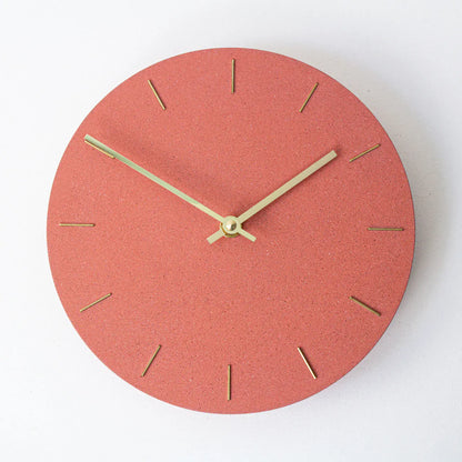 Bric Hand-cast Wall Clock  (various colours) homeware shops bristol gift shops bristol Desire North Design