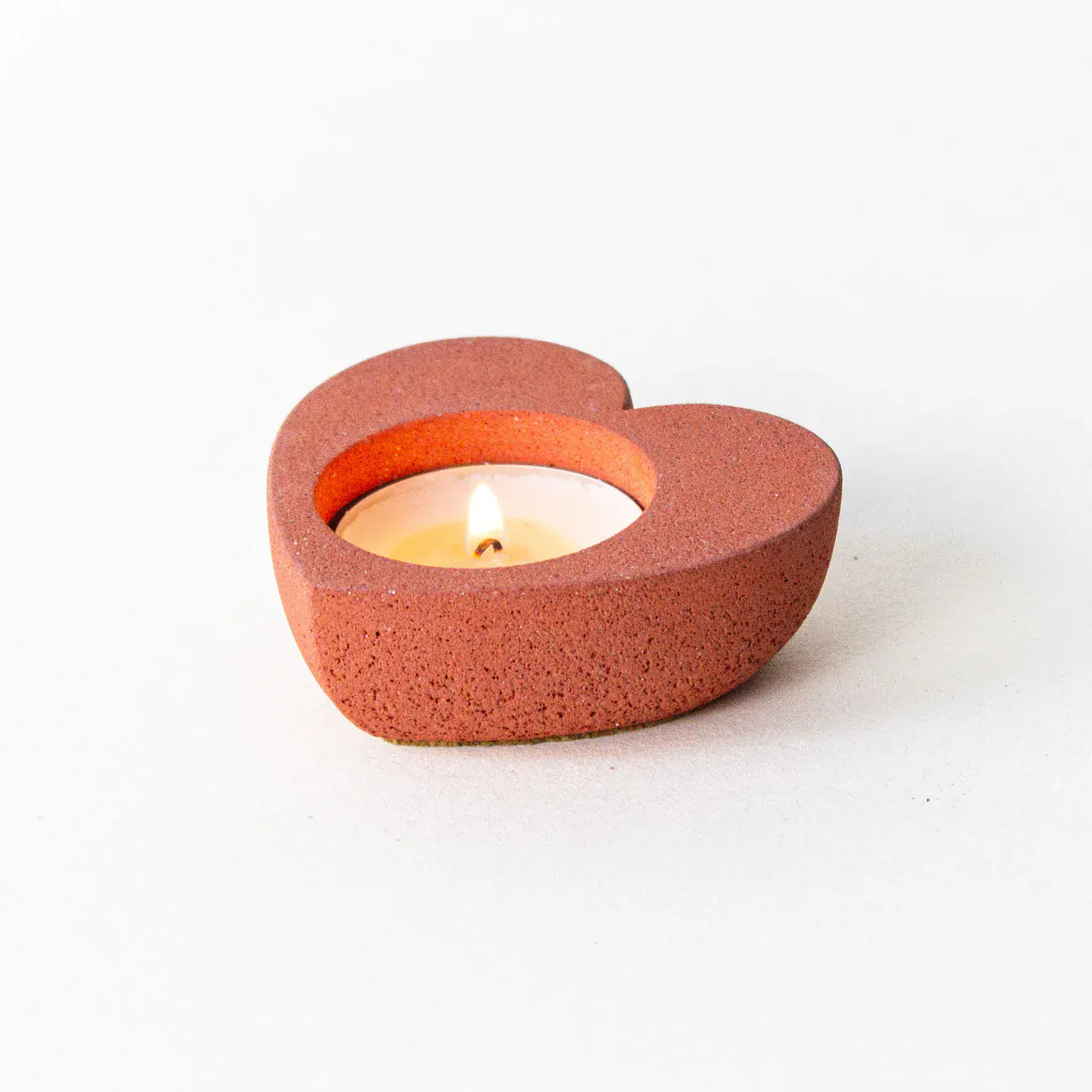 Bric Heart Tealight Holder - Various Colours homeware shops bristol gift shops bristol Desire North Design