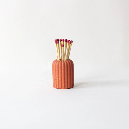 Matchstick Storage Ribbed Matchstick Holder – PRIOR SHOP