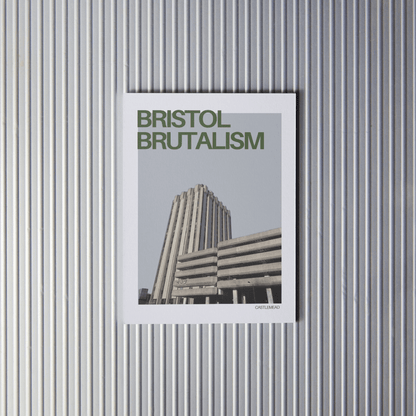 Brutalist Postcard Collection Bristol Brutalist Architecture Postcard Packs homeware shops bristol gift shops bristol Do It Later Illustration