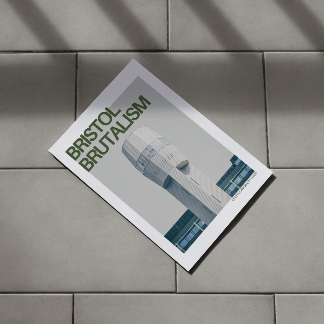 Brutalist Postcard Collection Bristol Brutalist Architecture Postcard Packs homeware shops bristol gift shops bristol Do It Later Illustration