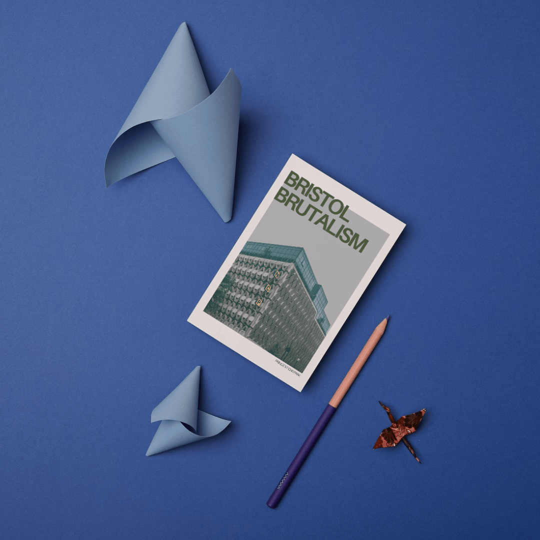 Brutalist Postcard Collection Bristol Brutalist Architecture Postcard Packs homeware shops bristol gift shops bristol Do It Later Illustration