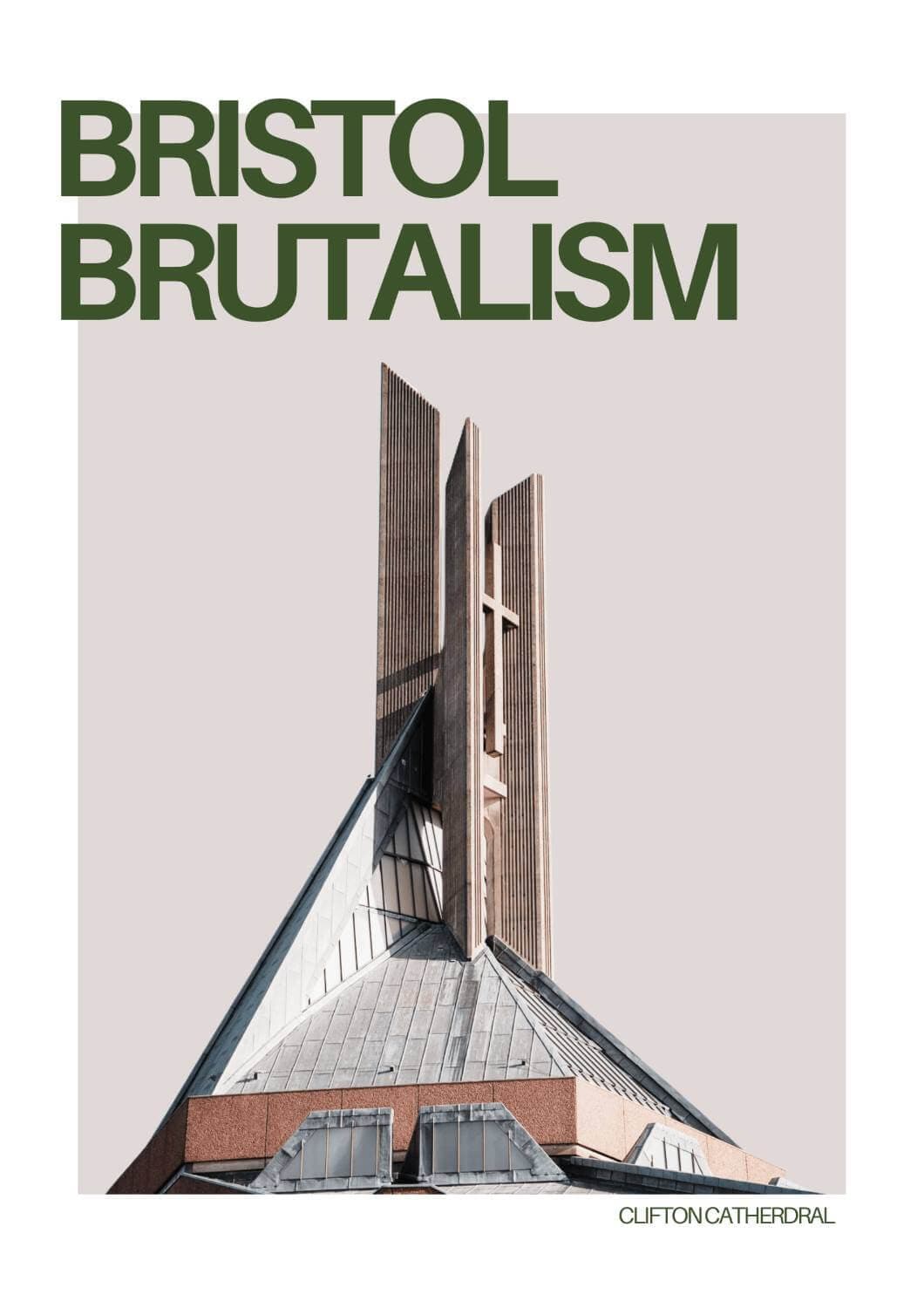 Brutalist Postcard Collection Bristol Brutalist Architecture Postcard Packs homeware shops bristol gift shops bristol Do It Later Illustration
