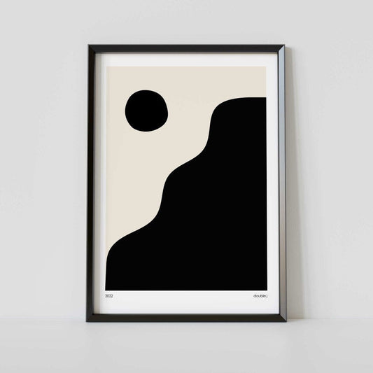 Prints A4 Giclée art print 'Utopia' homeware shops bristol gift shops bristol Double j