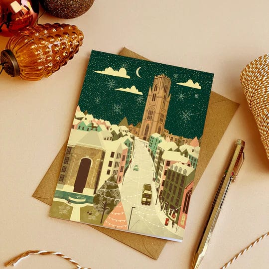 Christmas Card Park Street Christmas Card Bristol Scenes - Christmas Cards (various designs) homeware shops bristol gift shops bristol Emy Lou Holmes