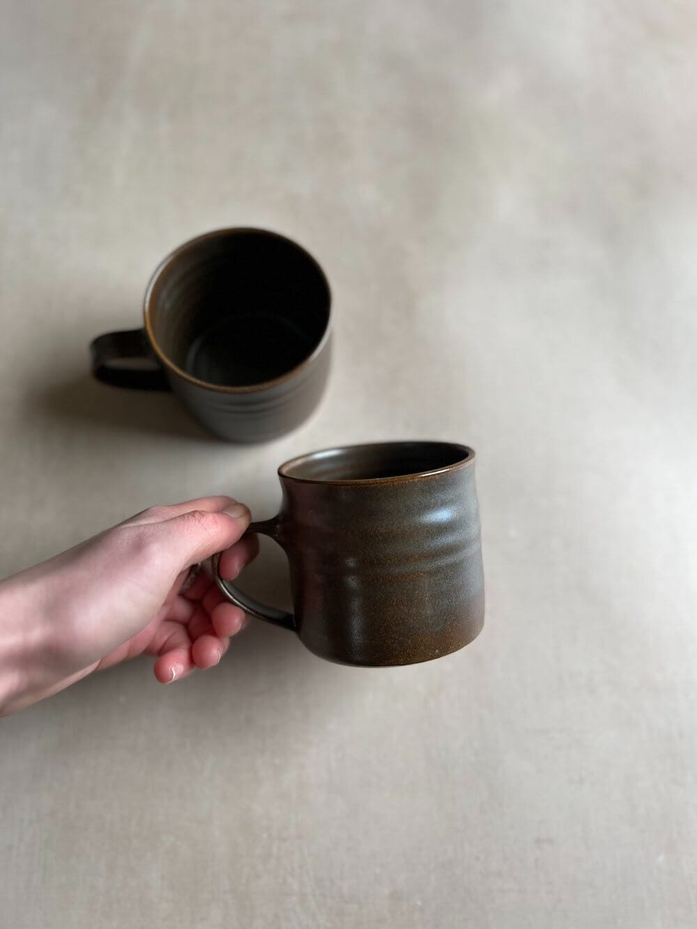 Finnerty Ceramics Cacao Tall Mug - Two Colours