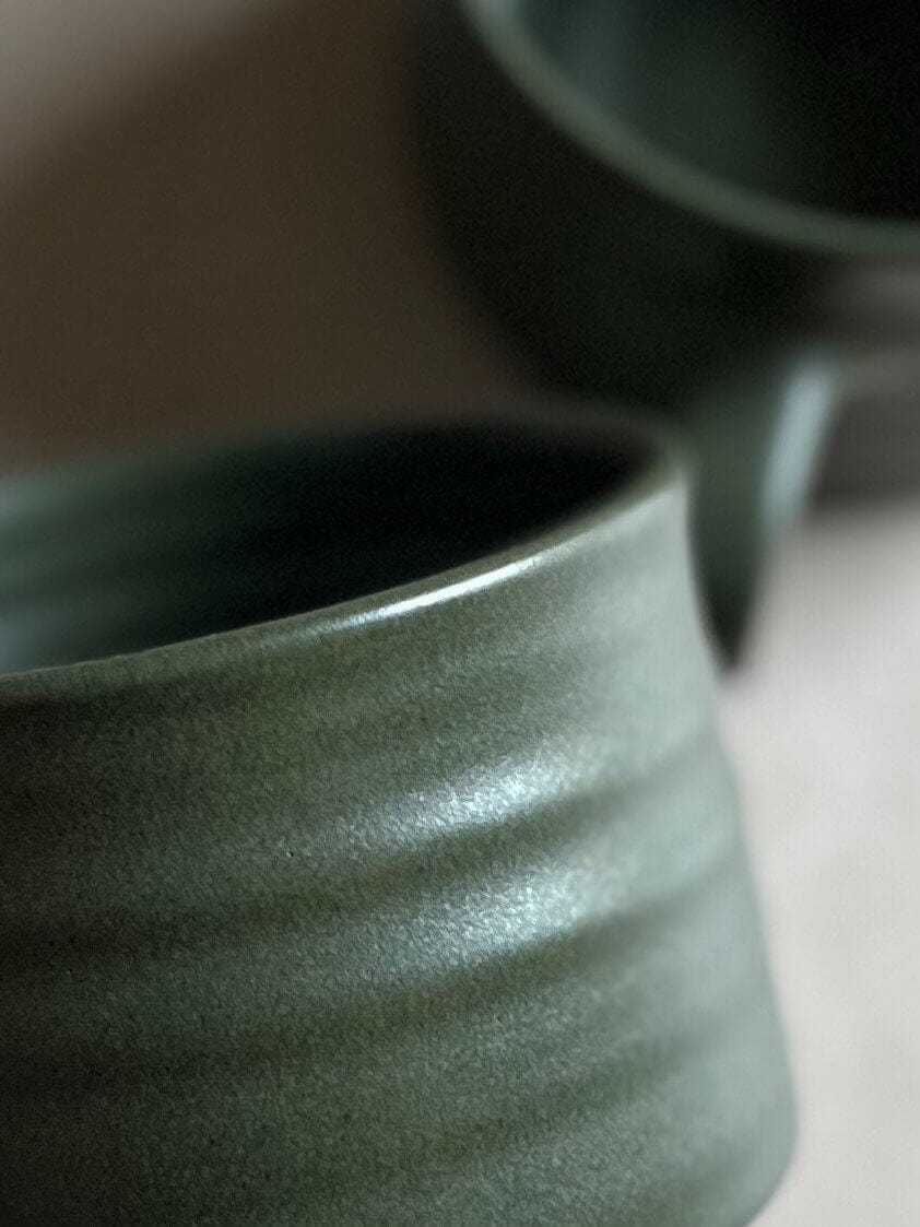Finnerty Ceramics Mug Coffee Mug  - Wide (in various glazes)