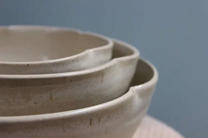 Florence Ceramics Interconnecting Flower Bowl Set (3 bowls)