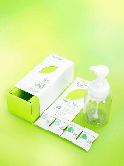 Foaming Body Wash Starter Kit homeware shops bristol gift shops bristol Freshcia