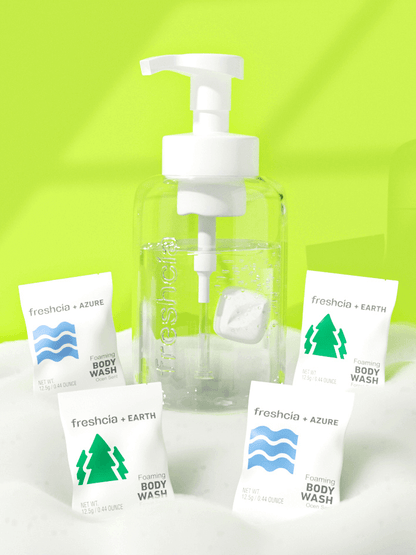 Foaming Body Wash Starter Kit homeware shops bristol gift shops bristol Freshcia