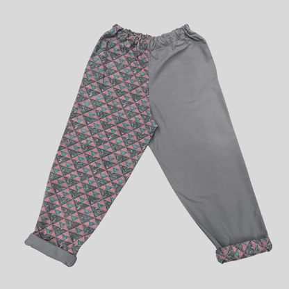 Aztec trousers Upcycled Grey Aztec Trousers – Relaxed Fit & Sustainable Design homeware shops bristol gift shops bristol Fruit Salad