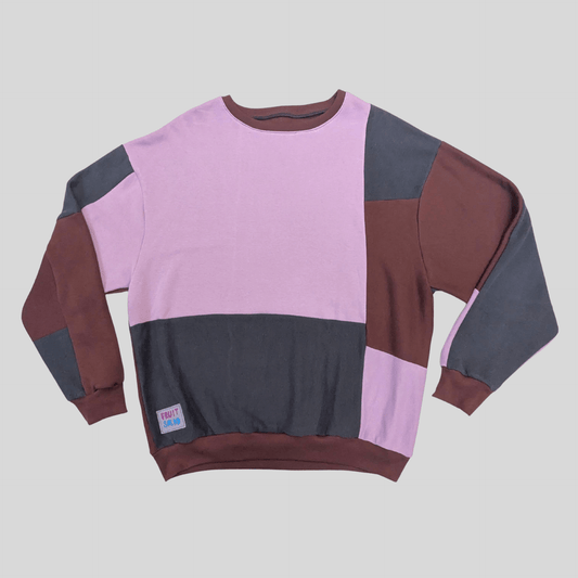 Rework Sweatshirt Large Sustainable Sweatshirt  - Winter Sky homeware shops bristol gift shops bristol Fruit Salad