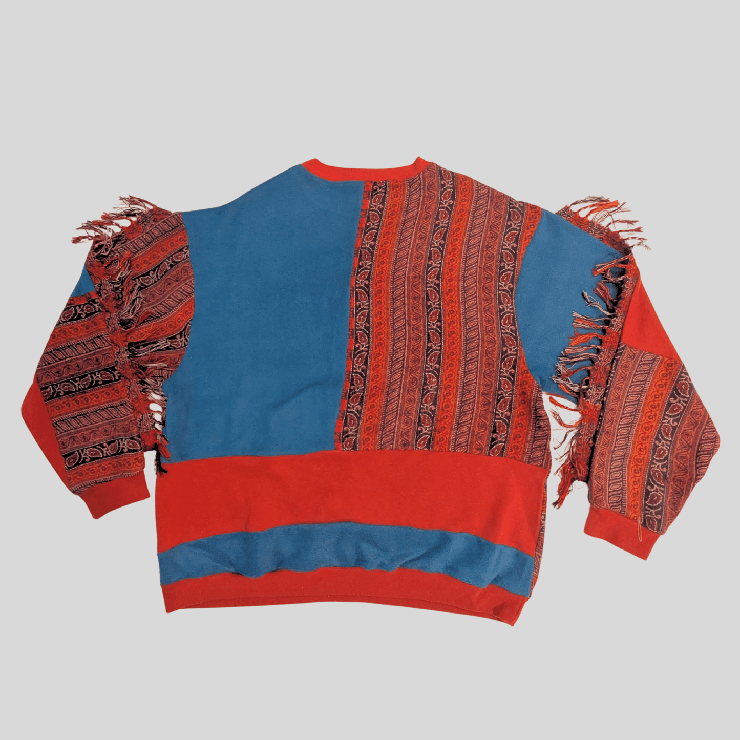 Rework Sweatshirt Large Sustainable Tassel Sweatshirt - Aztec homeware shops bristol gift shops bristol Fruit Salad