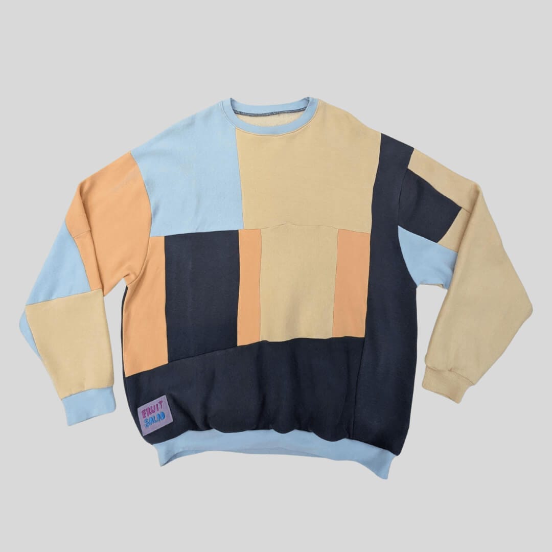 Rework Sweatshirt Sustainable Rework Sweatshirt - Chai homeware shops bristol gift shops bristol Fruit Salad
